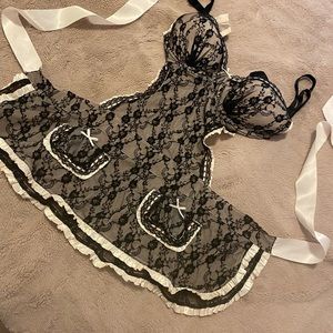 Like new Victoria secret ‘french maid’ lingerie